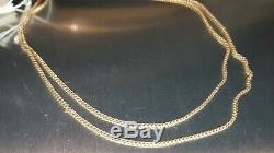 14k 583 Russian Soviet Rose Gold Chain Necklace 26 4.64 Gr