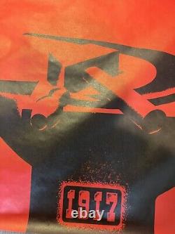 1917 Russian Revolution Lenin Vintage 1987 Constructivism Ussr Soviet Art Poster