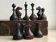 1930-40s Rare Vintage Ussr Soviet Russian Wooden Chess Set Board Vtg Old Antique