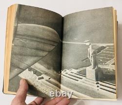 1938 Soviet Aviation Book Aeroflot Pilots Stories USSR Hardcover Rare