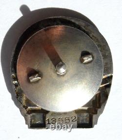 1938y RUSSIAN SOVIET SILVER BADGE KAGANOVICH METRO ENAMEL AWARD PIN ORDER MEDAL
