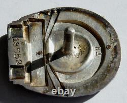 1938y RUSSIAN SOVIET SILVER BADGE KAGANOVICH METRO ENAMEL AWARD PIN ORDER MEDAL