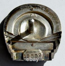 1938y RUSSIAN SOVIET SILVER BADGE KAGANOVICH METRO ENAMEL AWARD PIN ORDER MEDAL