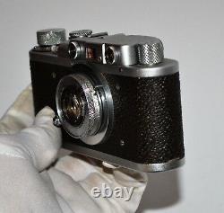 1939 RUSSIAN USSR FED 1 NKVD, S/N 109938 + COLLAPSIBLE TUBE FED lens, f3.5/50