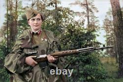 1940 Soviet Wwii Pu Scope For Svt-40 Sniper Rifle Russian Army Original