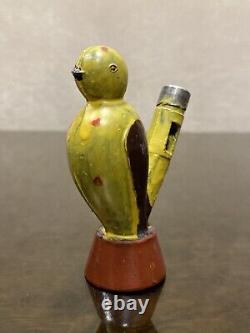 1940's -1950's USSR Russian Soviet Celluloid Whistle Bird Hand Painted