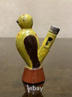 1940's -1950's USSR Russian Soviet Celluloid Whistle Bird Hand Painted