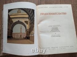1945 Soviet Russian USSR Illustrated RARE book Urban Planning Architecture