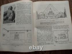 1945 Soviet Russian USSR Illustrated RARE book Urban Planning Architecture