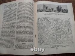 1945 Soviet Russian USSR Illustrated RARE book Urban Planning Architecture