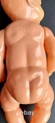 1950's USSR Russian Soviet OHK CELLULOID Large Size Toy Doll BABY BOY