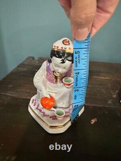 1950s Russian Soviet Porcelain Figurine Uzbek Girl With Tea Pot