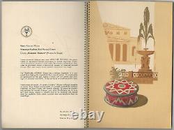 1950s USSR Russian Soviet Womens Fancy Cosmetics Catalog Color Illustrations