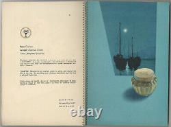 1950s USSR Russian Soviet Womens Fancy Cosmetics Catalog Color Illustrations