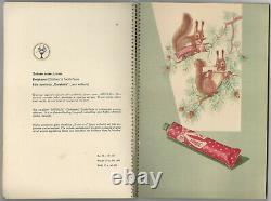 1950s USSR Russian Soviet Womens Fancy Cosmetics Catalog Color Illustrations