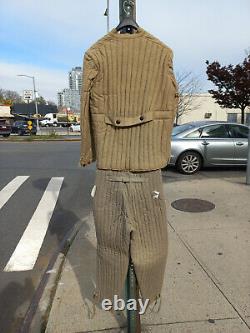1951 ORIGINAL AUTHENTIC USSR Russian Soviet Military Winter Suite Uniform Vatnik