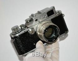 1954 RARE RUSSIAN USSR ZORKI 3 LEICA COPY CAMERA + JUPITER-8 lens, f2/50mm (2)