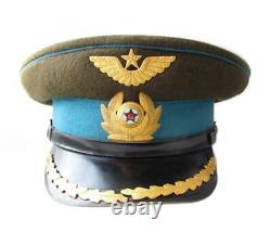 1954 Vintage Soviet USSR Russian Aviation Army Officer Cloth Ceremonial Cap Hat
