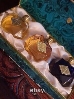 1959 USSR Russian Soviet Moscow NEW ZARJA Perfume Set