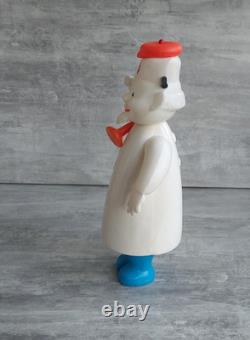 1960's USSR Russian Soviet Plastic LARGE Size Toy Doll Character DOCTOR AYBOLIT