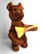1960s Ussr Russian Soviet Mechanical Toy Doll Teddy Bear Withbalalaika Withkey