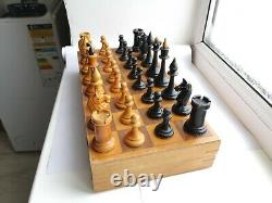 1961 made! Vintage Soviet Chess USSR Wooden Russian Chess