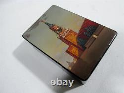 1972 Soviet USSR Lacquer Ware Box Kremlin Signed CCCP
