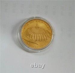 1980 Moscow Olympic Games Russian 100 Roubles Gold Coin Sports Hall USSR BU
