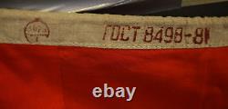 1988 USSR Ship Flag Russian Soviet Union Original Star Sickle & Hammer Communist