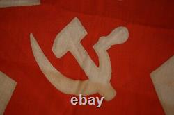 1988 USSR Ship Flag Russian Soviet Union Original Star Sickle & Hammer Communist