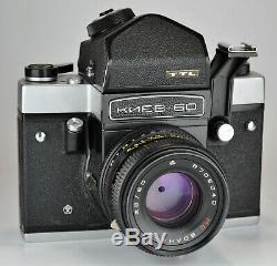 1990 Russian Ussr Kiev-60 Ttl Medium Format Camera + MC Volna-3 Lens (3)