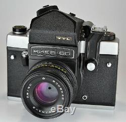 1990 Russian Ussr Kiev-60 Ttl Medium Format Camera + MC Volna-3 Lens (3)