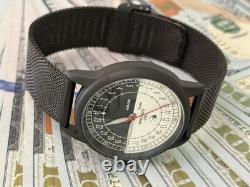 24H Automatic Watch Mens Soviet USSR Polar Expedition Russian Raketa Wrist Black
