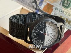 24H Automatic Watch Mens Soviet USSR Polar Expedition Russian Raketa Wrist Black