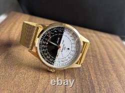 24h Automatic Watch Sputnik Day/Night Dial-USSR Soviet Men's 44mm Rare Raketa