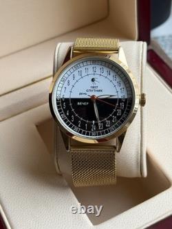 24h Automatic Watch Sputnik Day/Night Dial-USSR Soviet Men's 44mm Rare Raketa