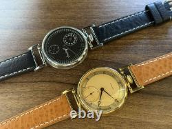 2 Molniya Watch Mechanical Wrist Golden Set Regulator Russian USSR Molnja Soviet