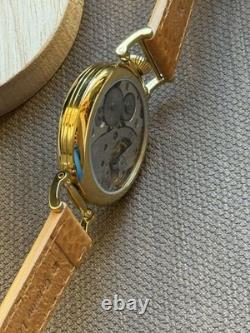 2 Molniya Watch Mechanical Wrist Golden Set Regulator Russian USSR Molnja Soviet