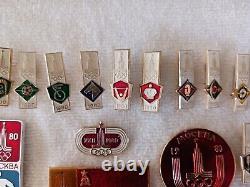 36 Russia Russian Soviet 1980 Summer Olympics Pin Badges XXII Olympiad Moscow