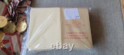 60 years of the armed forces Set of 100 Military USSR Soviet russian medals+doc