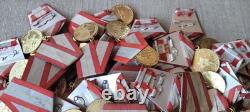 60 years of the armed forces Set of 100 Military USSR Soviet russian medals+doc