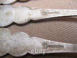 6 VTG? Soviet CCCP USSR Russian 3 Small Ladles Condiment Spoons withBox Nice