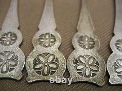 6 VTG? Soviet CCCP USSR Russian 3 Small Ladles Condiment Spoons withBox Nice