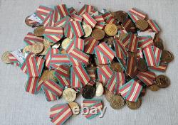 70 years of the armed forces Set of 100 USSR Soviet russian military medals+doc