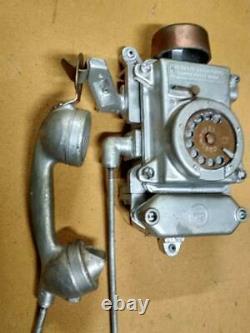 70ies Vintage BUNKER MINE Wall Phone TA-200 Soviet Union Russian USSR 70s Tasha