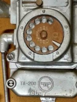 70ies Vintage BUNKER MINE Wall Phone TA-200 Soviet Union Russian USSR 70s Tasha