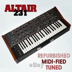 ALTAIR 231 SOVIET ANALOG SYNTHESIZER with MIDI ussr russian minimoog estradin