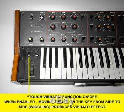 ALTAIR 231 SOVIET ANALOG SYNTHESIZER with MIDI ussr russian minimoog estradin