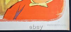 All To The Polls In Ukraine 1966 Ussr Russian Soviet Communist Election Poster