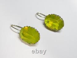 Amazing Vintage Russian Earrings Gilt Sterling Silver 875 Soviet Jewelry USSR Amazing Vintage Russian Earrings Gilt Sterling Silver 875 Soviet Jewelry USSR